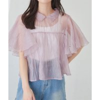 KOBE LETTUCE/コウベレタス KOBE LETTUCE ラッフルスリーブブラウス [C6995]/507035425