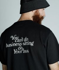 Schott/T－SHIRT YOU CANT DO BUSINESS ON YOUR ASS/ユーキャン ビジネス オン ユア アス Tシャツ/507043140