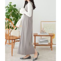 KOBE LETTUCE/コウベレタス KOBE LETTUCE Vネックスリット ストレッチワンピース [E3367]/507048326