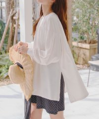 KOBE LETTUCE/コウベレタス KOBE LETTUCE【 接触冷感・UVカット・吸水速乾 】ウエストストリングオーバーブラウス [S193]/507048369