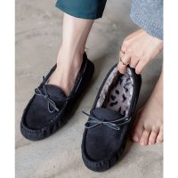 KOBE LETTUCE/コウベレタス KOBE LETTUCE リボン紐ファーモカシン [H548]/507084889