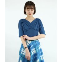 an another angelus/アンアナザーアンジェラス an another angelus ショルダーギャザードルマンカットソー【洗える】(Fi.n.t)/507094806