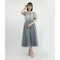 an another angelus/アンアナザーアンジェラス an another angelus レースヨークチュールガウンワンピース(Fi.n.t)/507094840