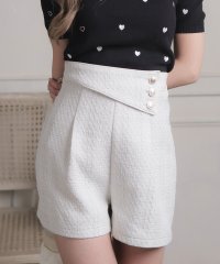 LIP SERVICE/リップサービス LIP SERVICE ラップボタンフレアショートパンツ/507094877