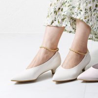 HIMIKO/ヒミコ 卑弥呼 ポインテッドトゥソフトギャザーパンプス/611311/507101168