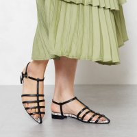 HIMIKO/ヒミコ 卑弥呼 ローヒールストラップサンダル/631202/507101615