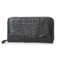 ITALICO/イタリコ ITALICO 本革クロコ カイマン 財布 ワニ皮 オールラウンドファスナー/507104437