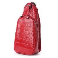ITALICO/イタリコ ITALICO 日本製 ボディバッグ クロコ型押し 牛革 国産 レザー ショルダーバッグ/507105766