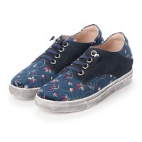 Carissimo alte/カリシモアルテ Carissimo alte 刺繍柄 甲ゴムスニーカー/507115994