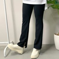 CRB/シーアールビー CRB リブスリットレギンス/507116492