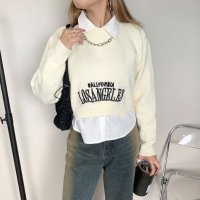non-hedge/ノンヘッジ non－hedge ロゴ刺繍プルオーバー・シャツセット/507116665