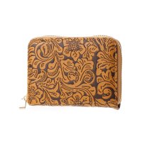 CAYHANE/【チャイハネ】メキシカンフラワー柄ミニ財布 イエロー/507118915