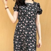 &soiree/アンドソワレ &soiree ヴィンテージフラワーワンピース/507124709