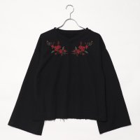 STYLEBLOCK/スタイルブロック STYLEBLOCK 刺繍入りフレアスリーブプルオーバー/507129604