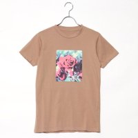 STYLEBLOCK/スタイルブロック STYLEBLOCK オーガニックコットン天竺ローズプリントTシャツ/507130080