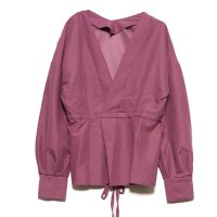 STYLEBLOCK/スタイルブロック STYLEBLOCK カシュクールタックブラウス/507130310