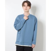 STYLEBLOCK/スタイルブロック STYLEBLOCK スパンダンボールフェイクレイヤードクルーネックトップス/507131118