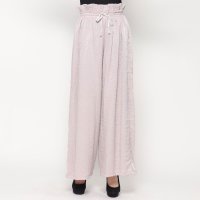 STYLEBLOCK/スタイルブロック STYLEBLOCK 楊柳ウエストフリルワイドパンツ/507134604