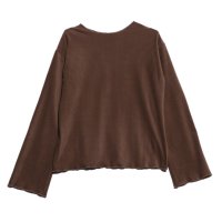 STYLEBLOCK/スタイルブロック STYLEBLOCK ベロアワイドリブトップス/507134993