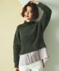 RUIRUE BOUTIQUE/ルイルエブティック RUIRUE BOUTIQUE シャツレイヤード・フェザーヤーンニットトップス/507136123
