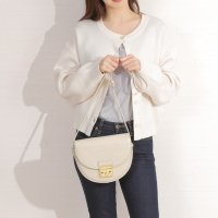 Tomieco/トミエコ Tomieco ミニショルダーバッグ 型押しクロコ風 ラウンドバッグ/507161567