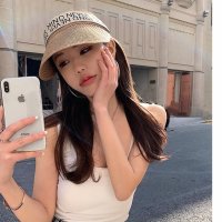 Zoe Jenko/ゾエ ジェンコ Zoe Jenko ロゴペーパーサンバイザー 10147/507161592