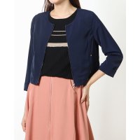 12Twelve Agenda/トゥエルブアジェンダ 12Twelve Agenda コンパクトノーカラーブルゾン/507163413