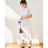 DoCLASSE/ドゥクラッセ DoCLASSE リネンラチネ・プリーツコンビセットアップ/507165597