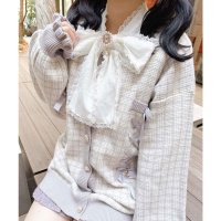 ROJITA/ロジータ ROJITA チェック柄ロングカーデ/507167878