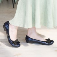 RiiiKa/リーカ RiiiKa リボンフラットパンプス/507170248