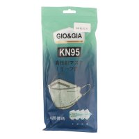 GIO&GIA/ジオアンドジア GIO&GIA 柳葉型 不織布 立体マスク 10枚入り 口紅付きにくい 4層構造 大人用 男女兼用 ウィルス対策 花粉 飛沫 韓国ファッション【/507170818