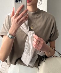KOBE LETTUCE/コウベレタス KOBE LETTUCE コットン100%フレンチTシャツ【モックネック】 [C4819]/507170927