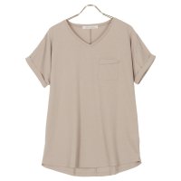 KOBE LETTUCE/コウベレタス KOBE LETTUCE [ ASELEAR ] 汗染み防止ゆるTシャツ【Vネック】 [選べる2タイプ] [C3615]/507170996