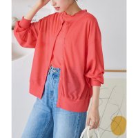 KOBE LETTUCE/コウベレタス KOBE LETTUCE [ 夏の快適シアーアイテム ] アンサンブルカーディガン [C6715]/507171179