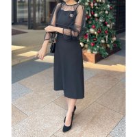 KOBE LETTUCE/コウベレタス KOBE LETTUCE 2wayシースルータイトロングドレス [E3211]/507171281
