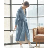 KOBE LETTUCE/コウベレタス KOBE LETTUCE リネンブレンドガウンコート [K1025]/507171471