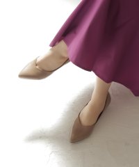 SOROTTO/ソロット SOROTTO ふかふか3Dインソール/かかとがズレない走れるジェル付「ぴたふわ」Vカットプレーンパンプス(LADYS)/507171513