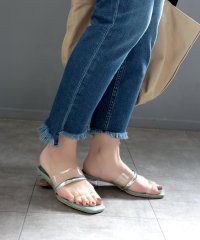 SOROTTO/ソロット SOROTTO 【親子お揃い】PVC素材のメニ?ストラップクリアヒールサンダル (LADYS)/507171614