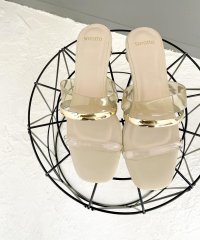 SOROTTO/ソロット SOROTTO 【親子お揃い】PVC素材のメニ?ストラップクリアヒールサンダル (LADYS)/507171614