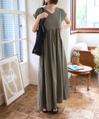 KOBE LETTUCE/コウベレタス KOBE LETTUCE マキシ丈ボリュームワンピース【フレンチスリーブ】/507171898