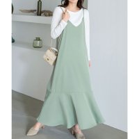 KOBE LETTUCE/コウベレタス KOBE LETTUCE マーメイドキャミワンピース [E3046]/507171925