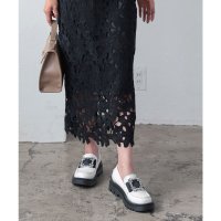 KOBE LETTUCE/コウベレタス KOBE LETTUCE ビジュー厚底ローファー [I2469]/507172029