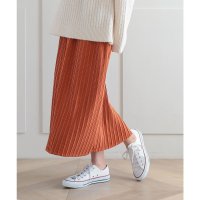 KOBE LETTUCE/コウベレタス KOBE LETTUCE ピーチスキンプリーツスカート [M3520]/507172130