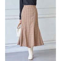 KOBE LETTUCE/コウベレタス KOBE LETTUCE ガンクラブチェックマーメイドスカート [M3560]/507172144