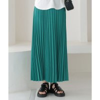 KOBE LETTUCE/コウベレタス KOBE LETTUCE サテンカラープリーツスカート [M3598]/507172166