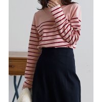 KOBE LETTUCE/コウベレタス KOBE LETTUCE コットン100％ベーシックボーダーロンT【パネル】 [C1729]/507172268