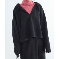 KOBE LETTUCE/コウベレタス KOBE LETTUCE ストレッチスエードフーディトップス [C6462]/507172362