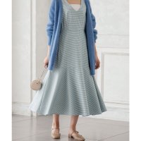 KOBE LETTUCE/コウベレタス KOBE LETTUCE マーメイドVネックジャンパースカート [E3005]/507172449