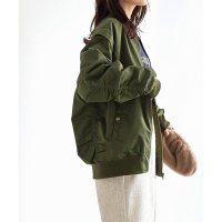 KOBE LETTUCE/コウベレタス KOBE LETTUCE 袖取り外しOK中綿ビッグMAー1ブルゾン [K1204]/507172520