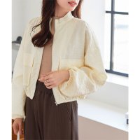 KOBE LETTUCE/コウベレタス KOBE LETTUCE ダブルポケットジャガードジップブルゾン [K1257]/507172548